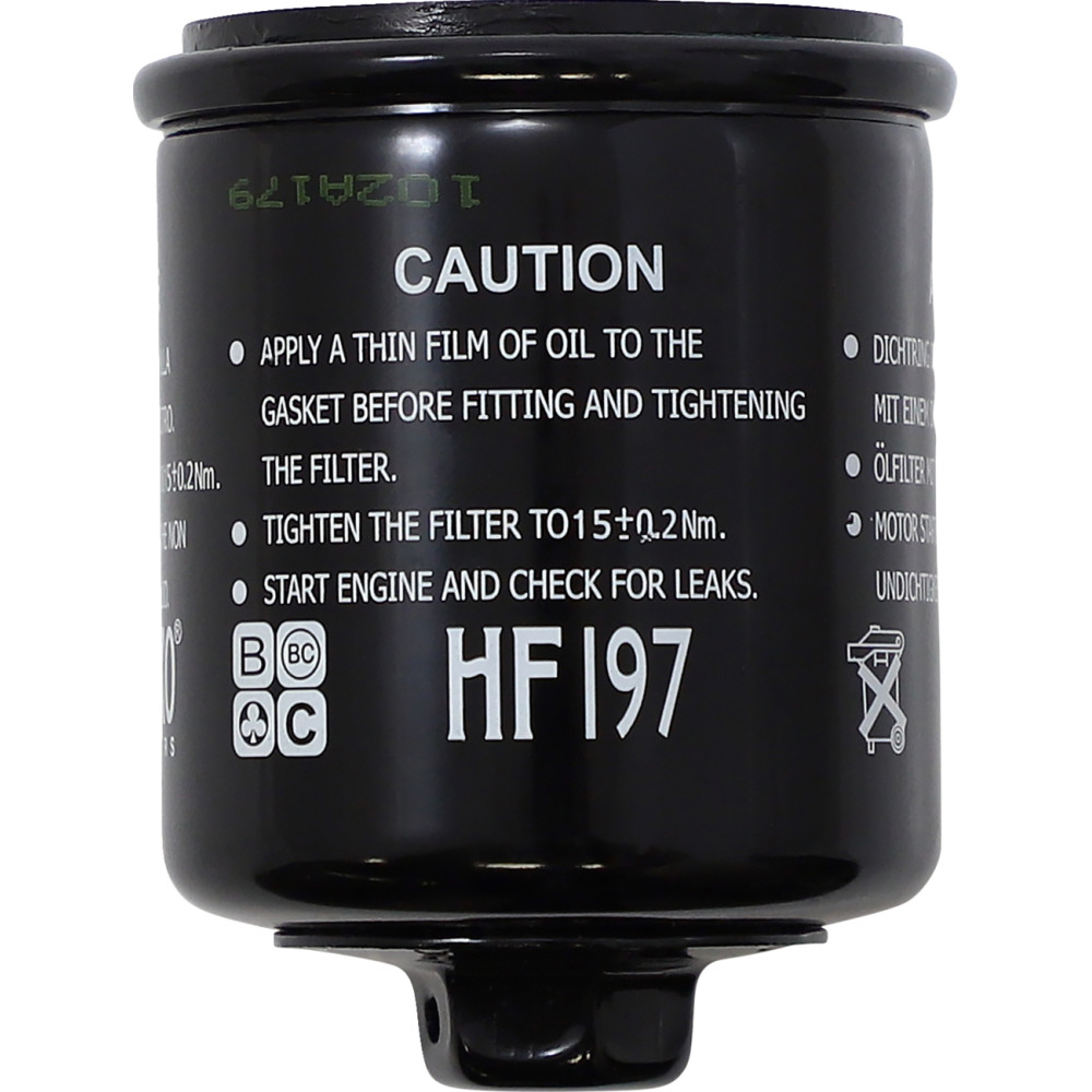 Oil Filter — Spin-On